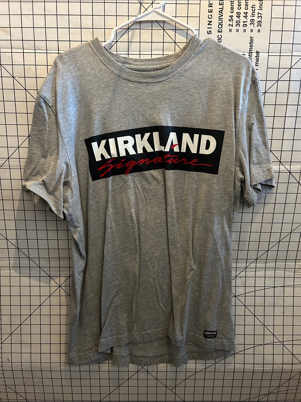 Kirkland Signature Gray Logo Tee